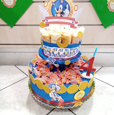 Torta merenda sonik Torta merenda sonik