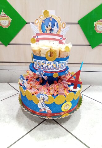Torta merenda sonik Torta merenda sonik