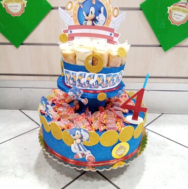 Torta merenda sonik Torta merenda sonik