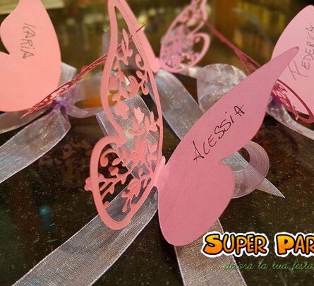 segnaposto farfalle segnaposto farfalle