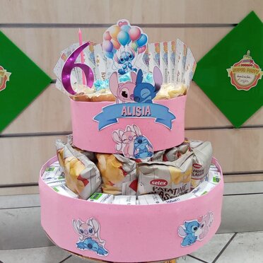 torta merenda stitch. torta merenda stitch.