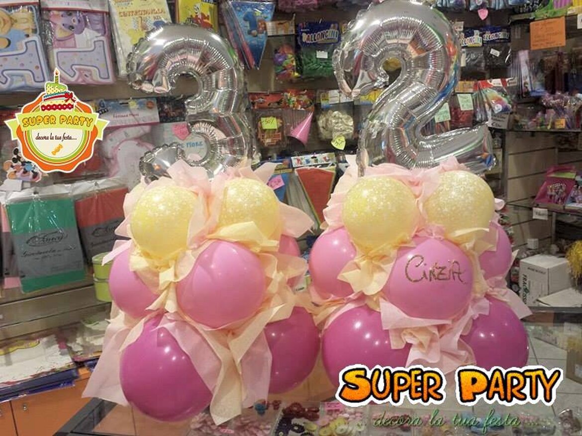 palloncino a numero 32 palloncino a numero 32