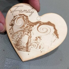 incisione di un ritratto