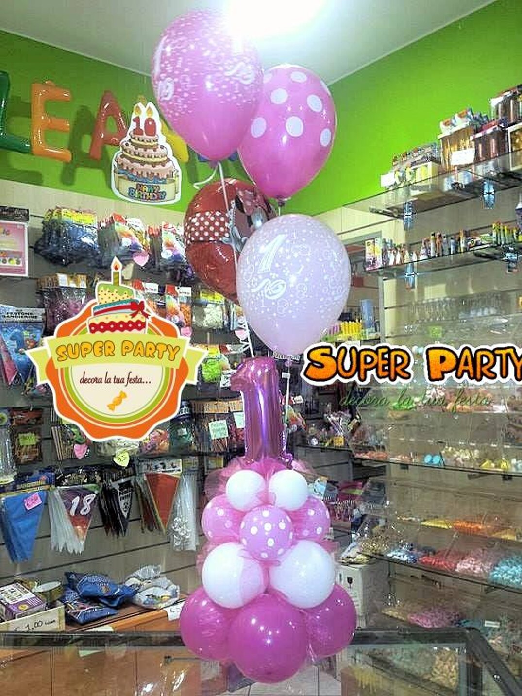 allestimenti 1 compleanno