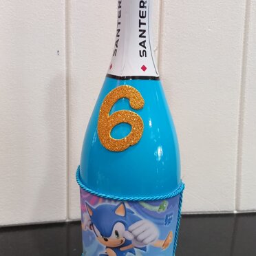 spumante personalizzato bottiglia santero personalizzata 