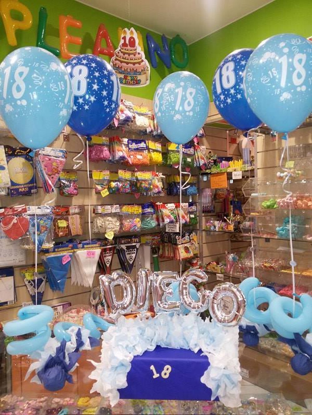allestimenti palloncini18 anni