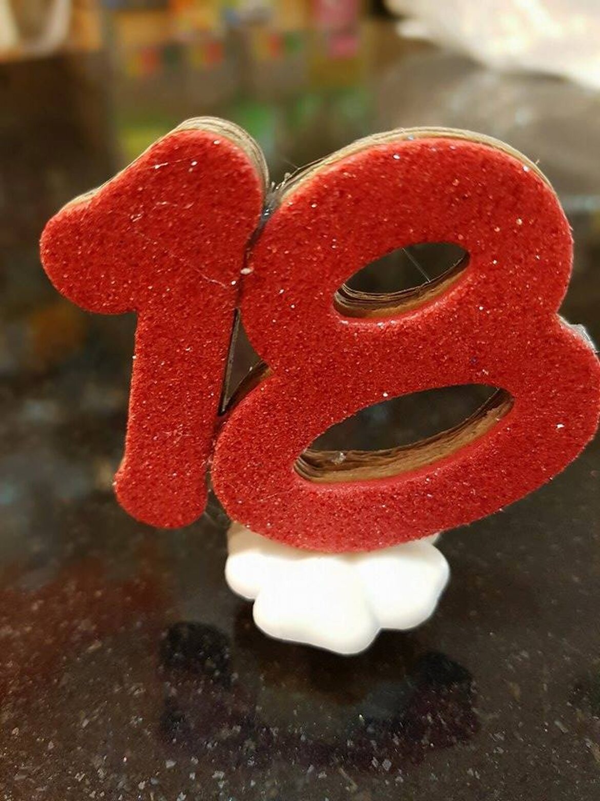 candela personalizzata 18