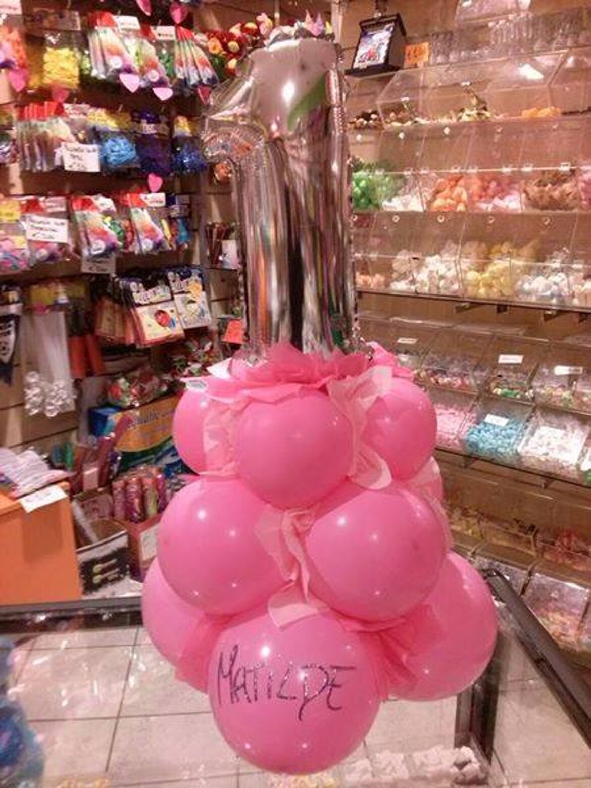 palloncino a numero 1 palloncino a numero 1