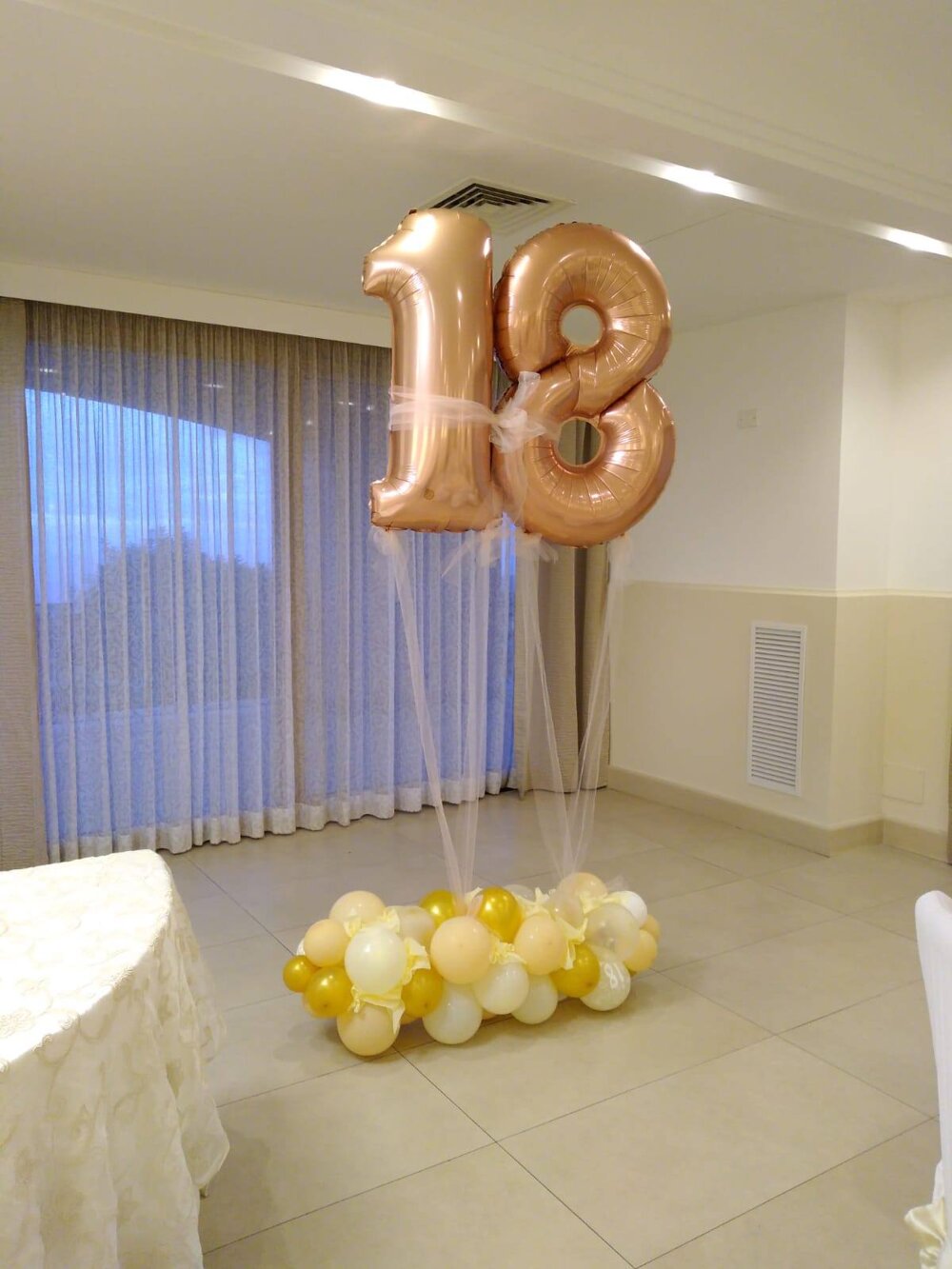 allestimenti palloncini18 anni