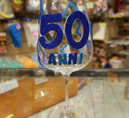 bicchiere personalizzato bicchiere personalizzato 50 anni