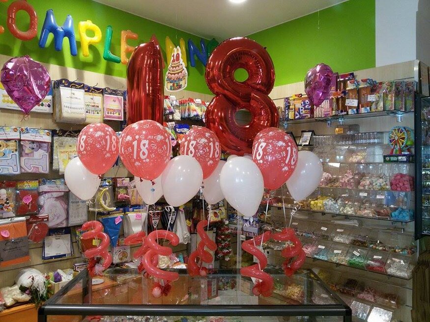 allestimenti palloncini18 anni