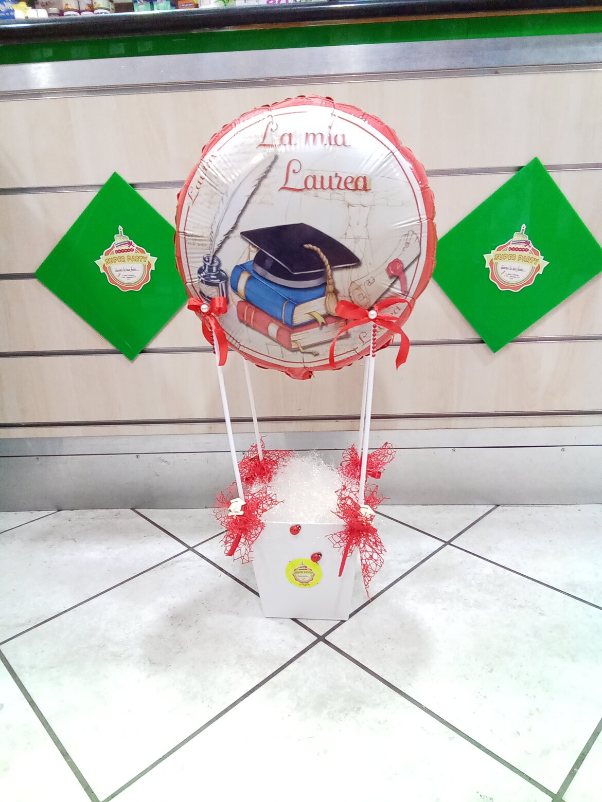 pallone mongolfiera laureanda