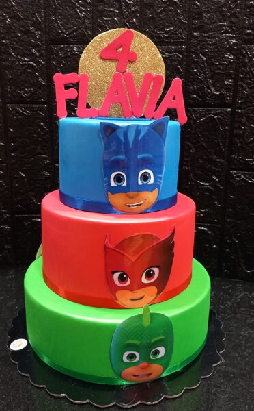 torta scenografica tota scenografica pigiamini