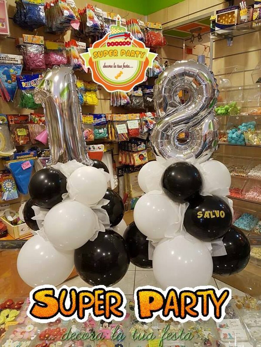 allestimenti palloncini18 anni