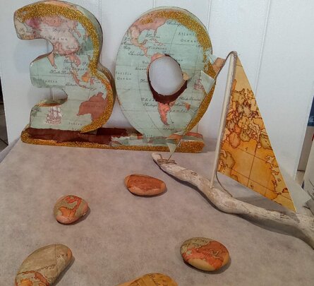 allestimento 30 anni tema viaggio allestimento 30 anni tema viaggio