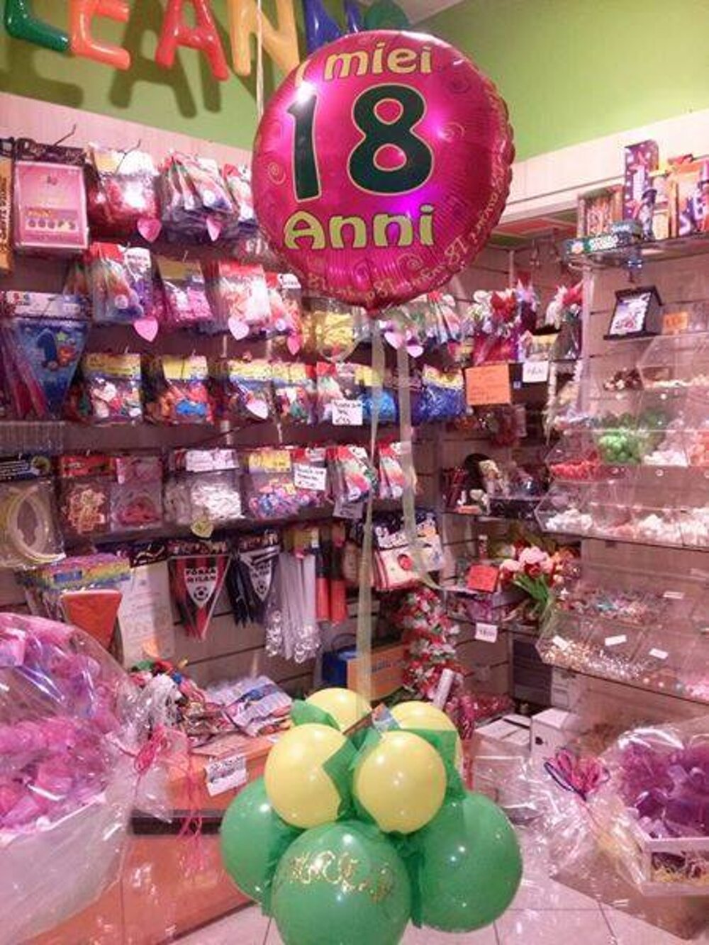 allestimenti palloncini18 anni