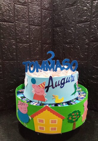 torta merenda peppa pig