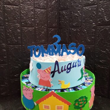 torta merenda peppa pig