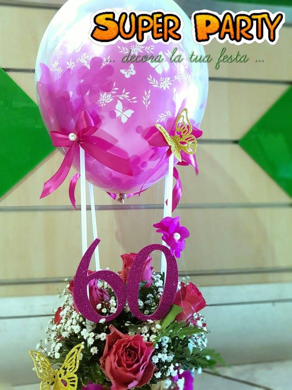 mongolfiera 60 anni donna