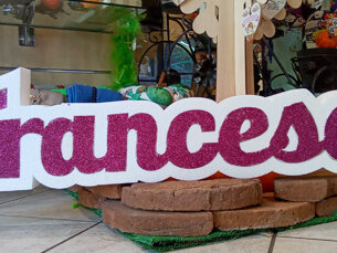 nome in polistirolo nome 50 cmx30