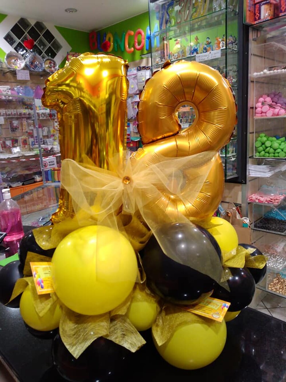 allestimenti palloncini18 anni