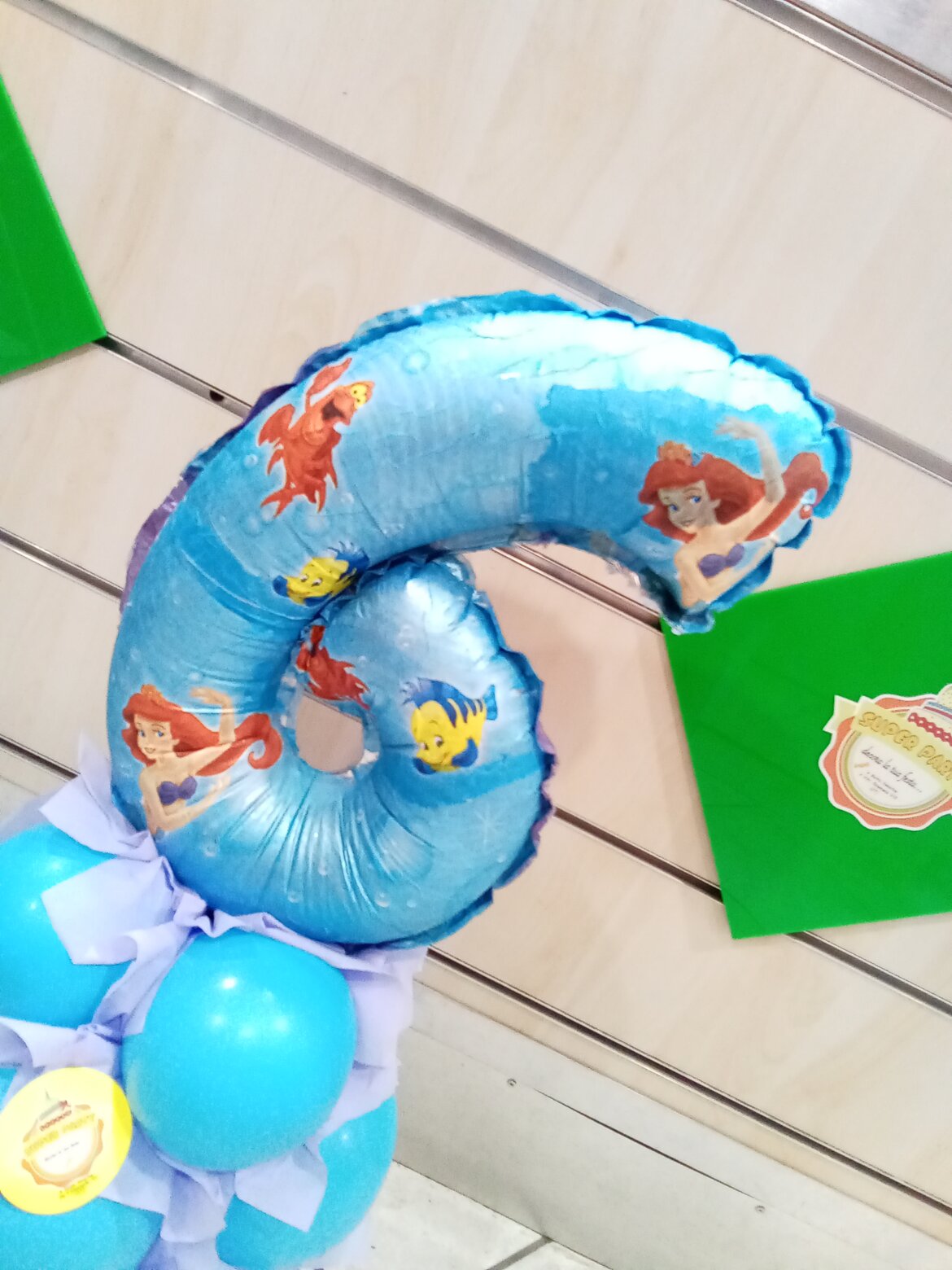 palloncino a numero tema sirenetta ariel palloncino a numero tema sirenetta ariel
