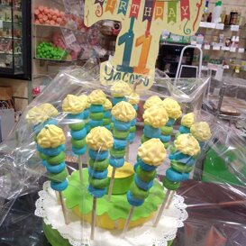 spiedini di marshmello