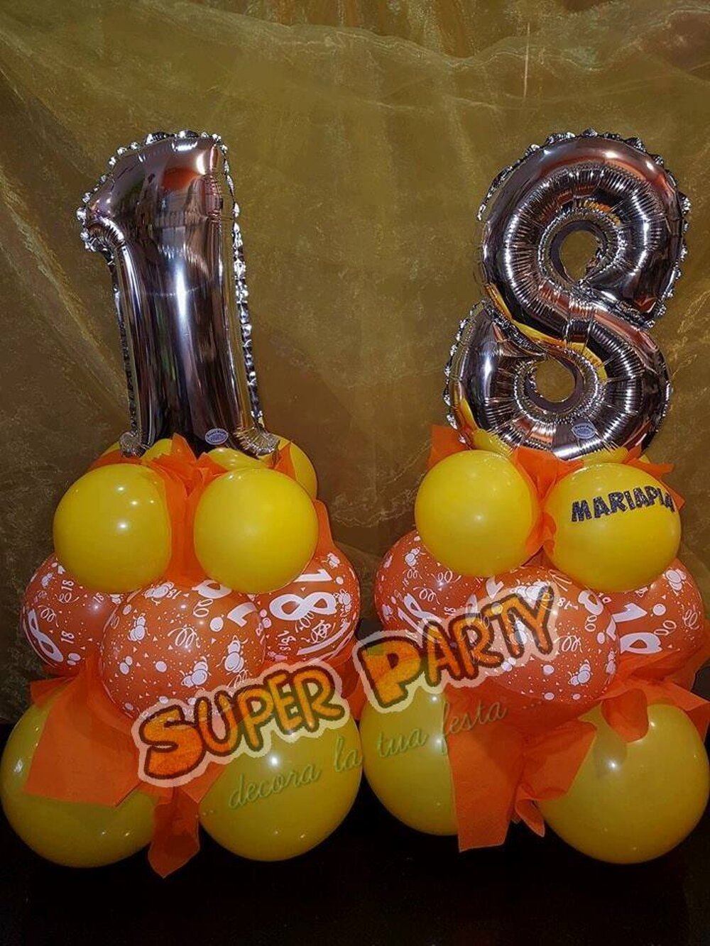 allestimenti palloncini18 anni