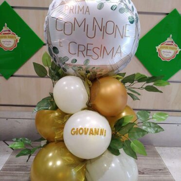 palloncino prima comunione e cresima