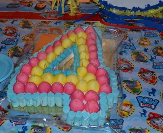 torta di caramelle numero 4