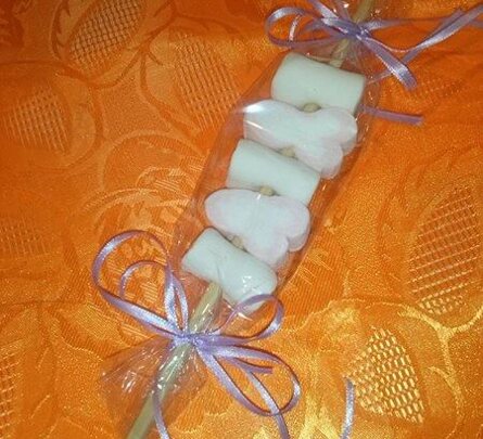 stecca di caramelle segnaposto stecca di caramelle segnaposto