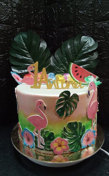torta scenografica tropical torta scenografica tropical