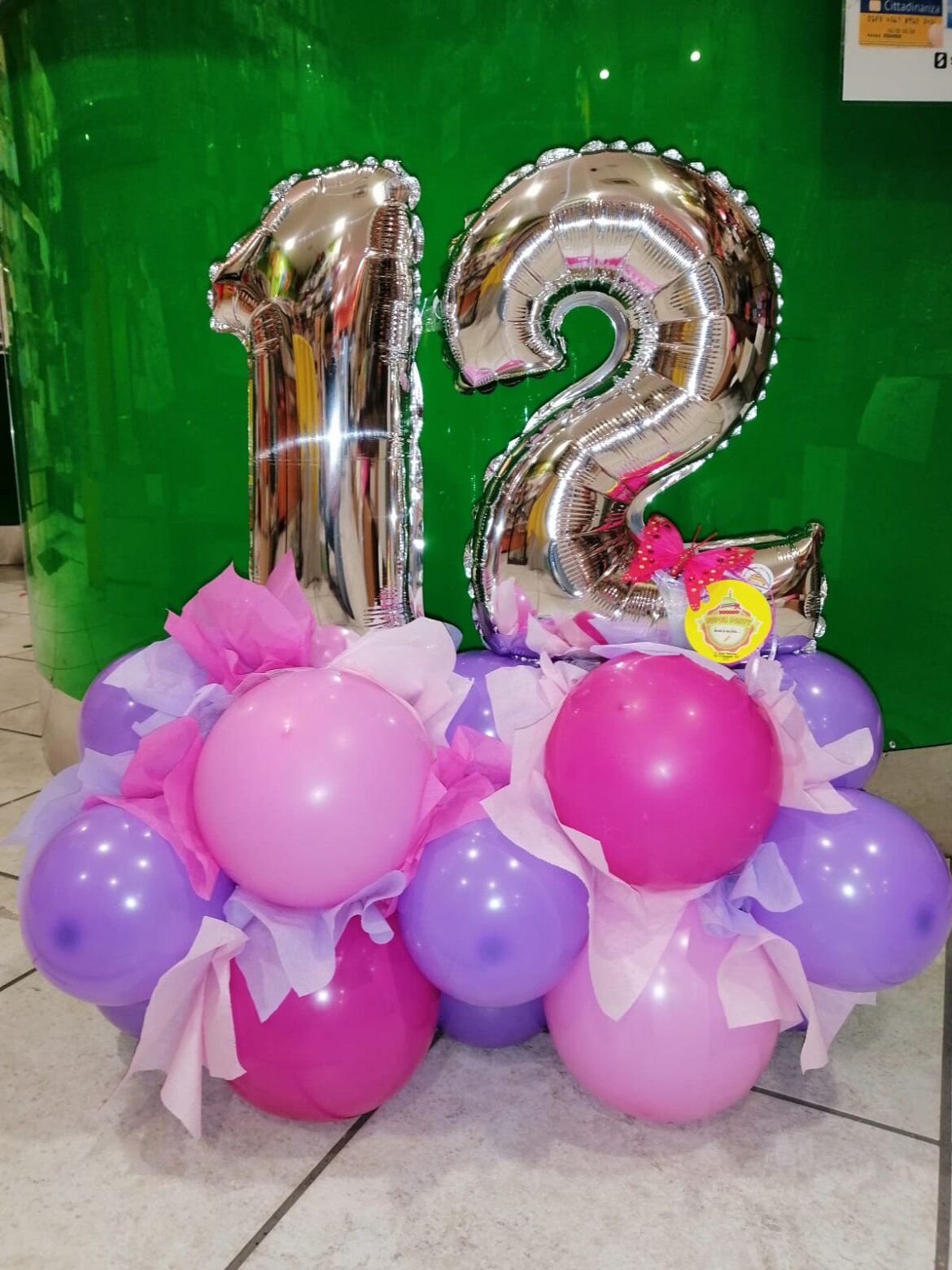 palloncino a numero12 palloncino a numero12