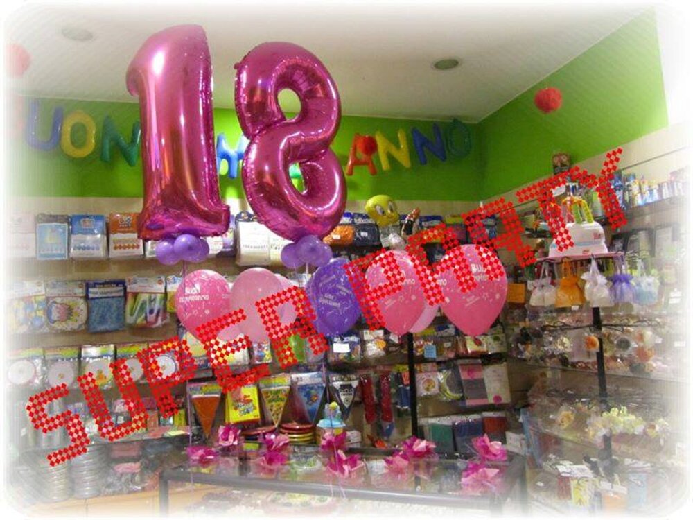 allestimenti palloncini18 anni