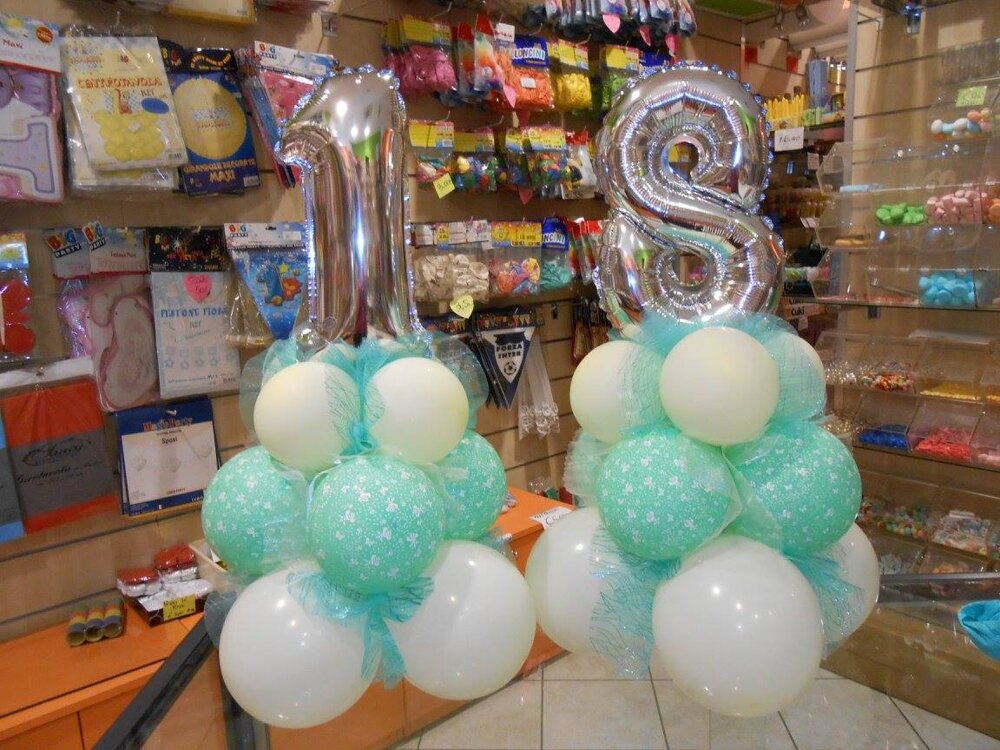 allestimenti palloncini18 anni