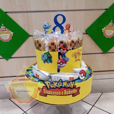 torta merenda pokemon torta merenda pokemon