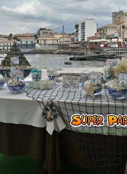 allestimento confettata tema mare allestimento confettata tema mare