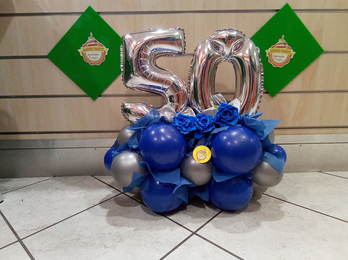 palloncino a numero 50 palloncino a numero 50