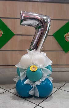 palloncino a numero palloncino a numero 7 mare