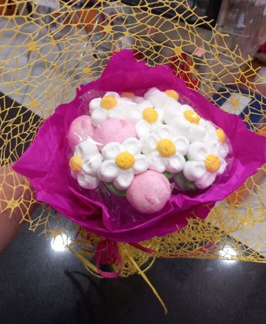 bouquet di fiori dolci