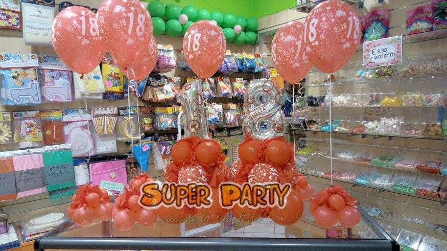 allestimenti palloncini18 anni