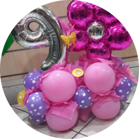 palloncino a numero palloncino a numero 9 con fiori palloncino a numero palloncino a numero 9 con fiori