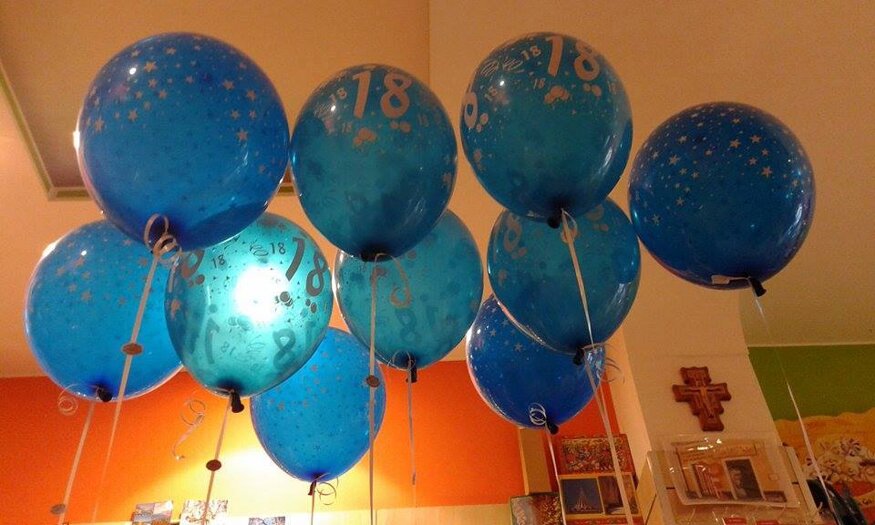 allestimenti palloncini18 anni