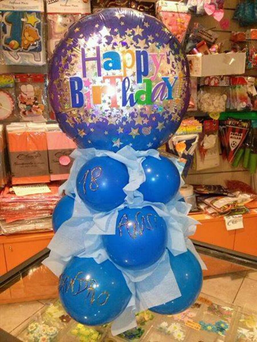 allestimenti palloncini18 anni