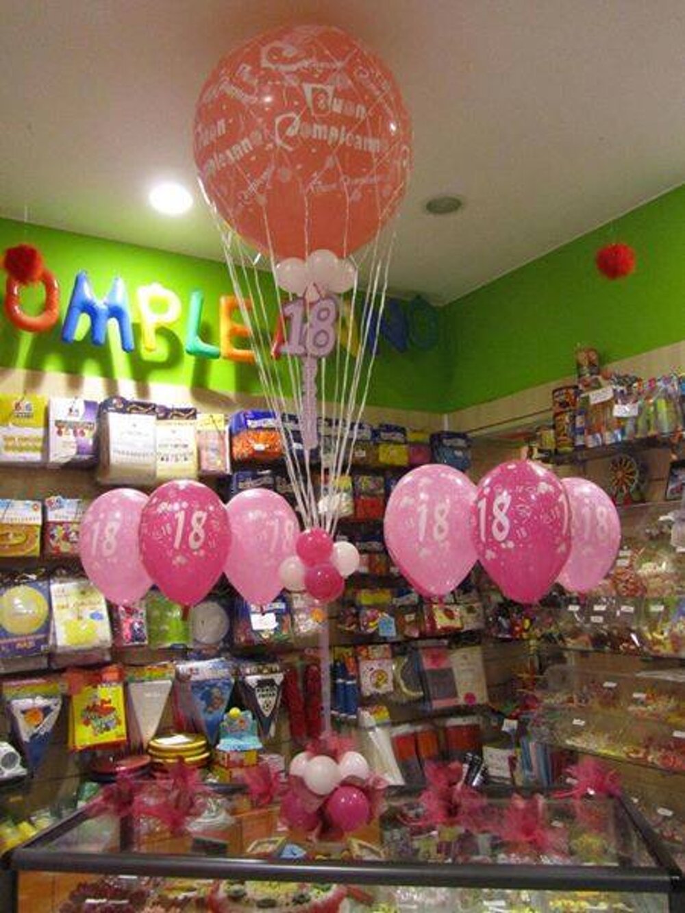 allestimenti palloncini18 anni