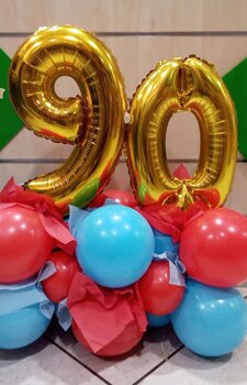 numero palloncino 90 numero palloncino 90 forza catania