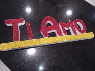 scritta ti amo scritta ti amo