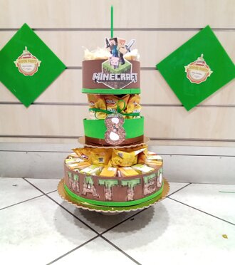 torta merendine Minecraft torta merendine Minecraft