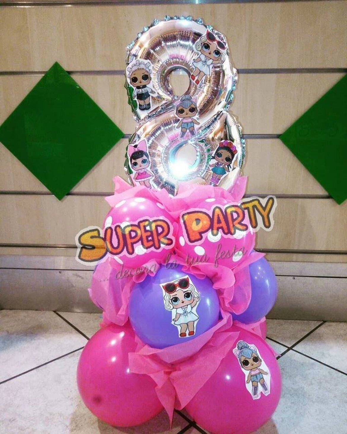 palloncino a numero 8 palloncino a numero 8