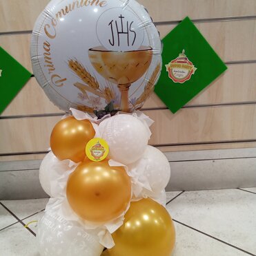 palloncino prima comunione e cresima